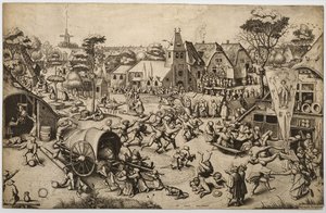 聖ジョージの日のフェア 作： Pieter Bruegel the Elder